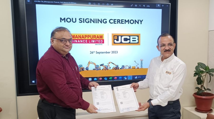 Manappuram Finance inks MoU with JCB India